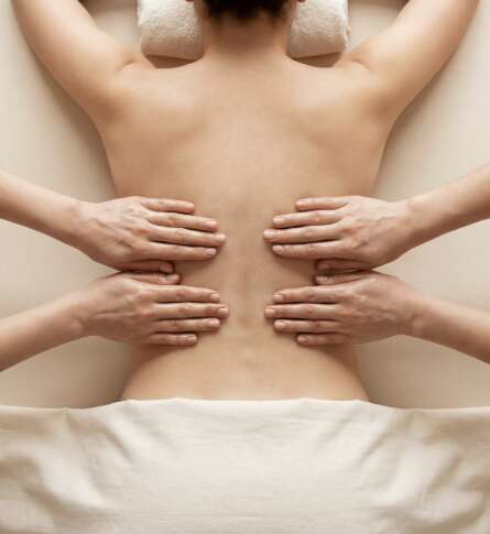 Soin bien-être Massage 4 Mains 30 min SOLO
